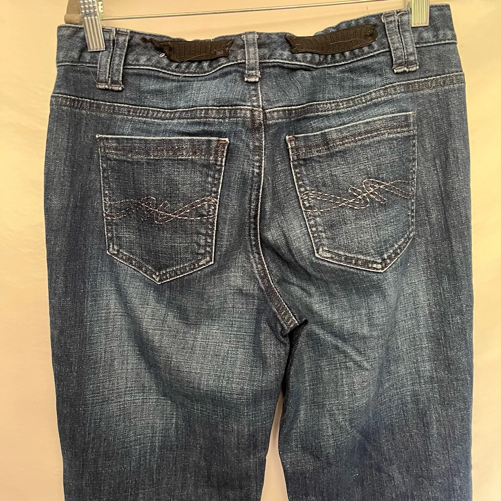 Tommy Hilfiger Y2K American Hope Bootcut Womens Jeans Sz 8 Preppy Blue Coastal - Image 5