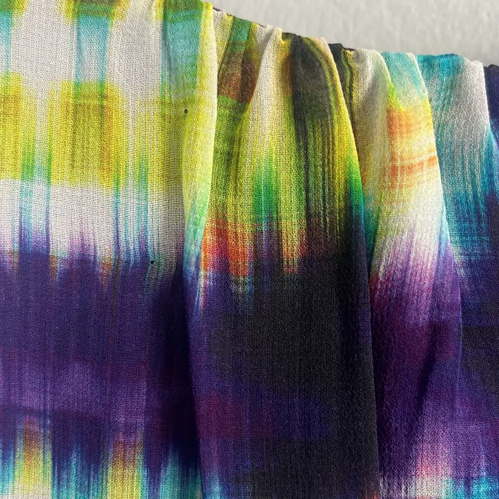 Trina Turk Bella Tie Dye Silk Tank Size XS - Image 9