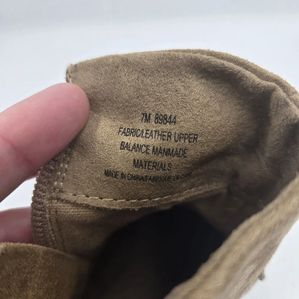 Womens Leather Ankle Booties Size 7 Brown Fringe Tassels Western Cowboy Cowgirl - Image 8