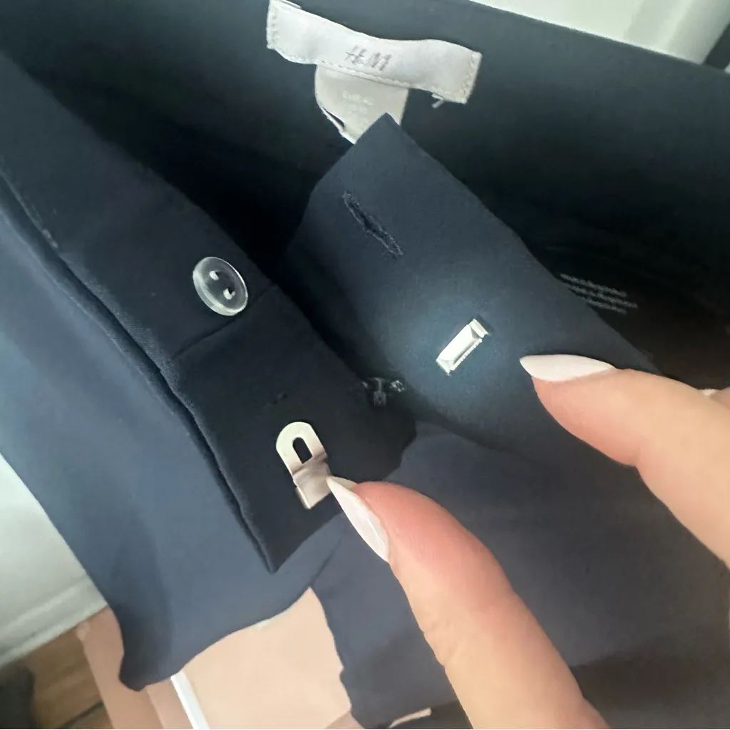 H&M Black Dress Pants - Image 3