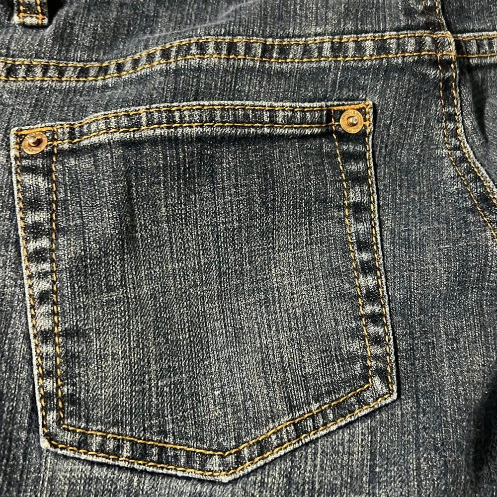 Michael Kors Straight Leg Jeans Size 2 Womens Medium Blue Wash Designer Denim - Image 4