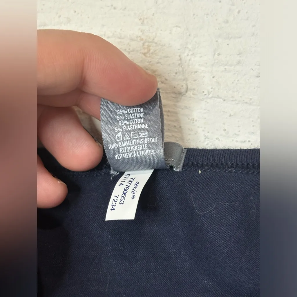 Aerie Woman’s Sequined Navy Blue Night Out Pant & Bra Set Size Large - Image 13