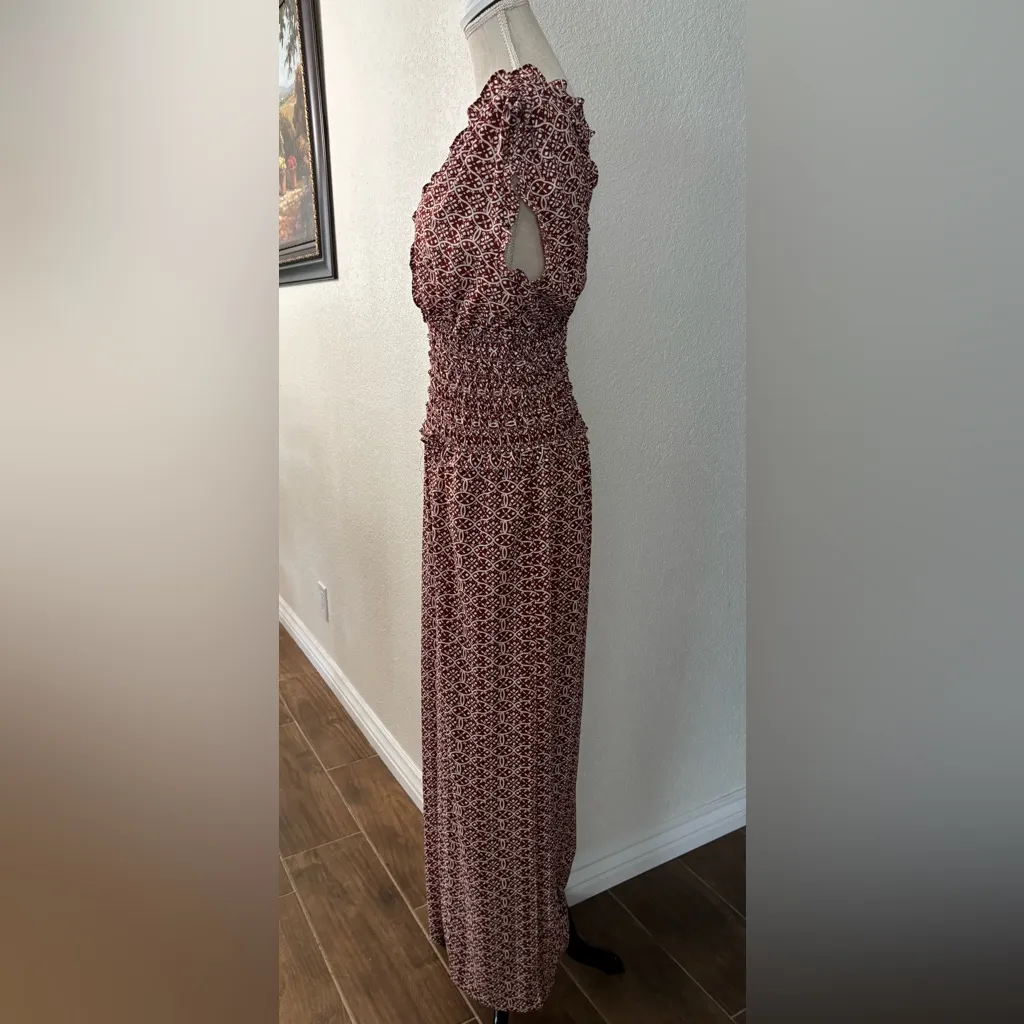 Max Studio  Wide Leg Geometric Jumpsuit - Image 4