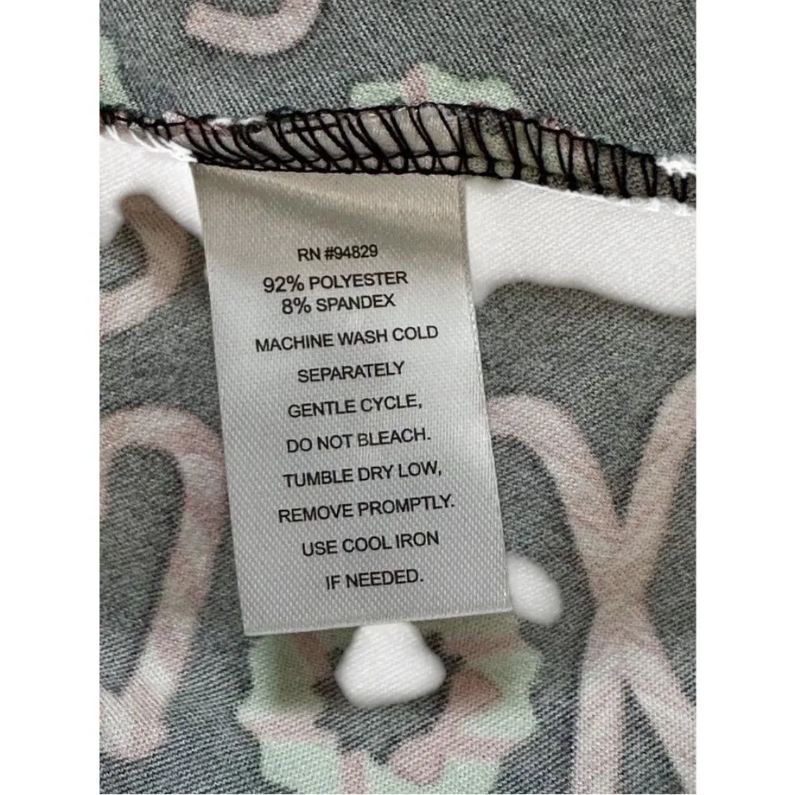 Allison Brittney Dress Womens Christmas Print Festive Holiday Long Sleeve - Image 7