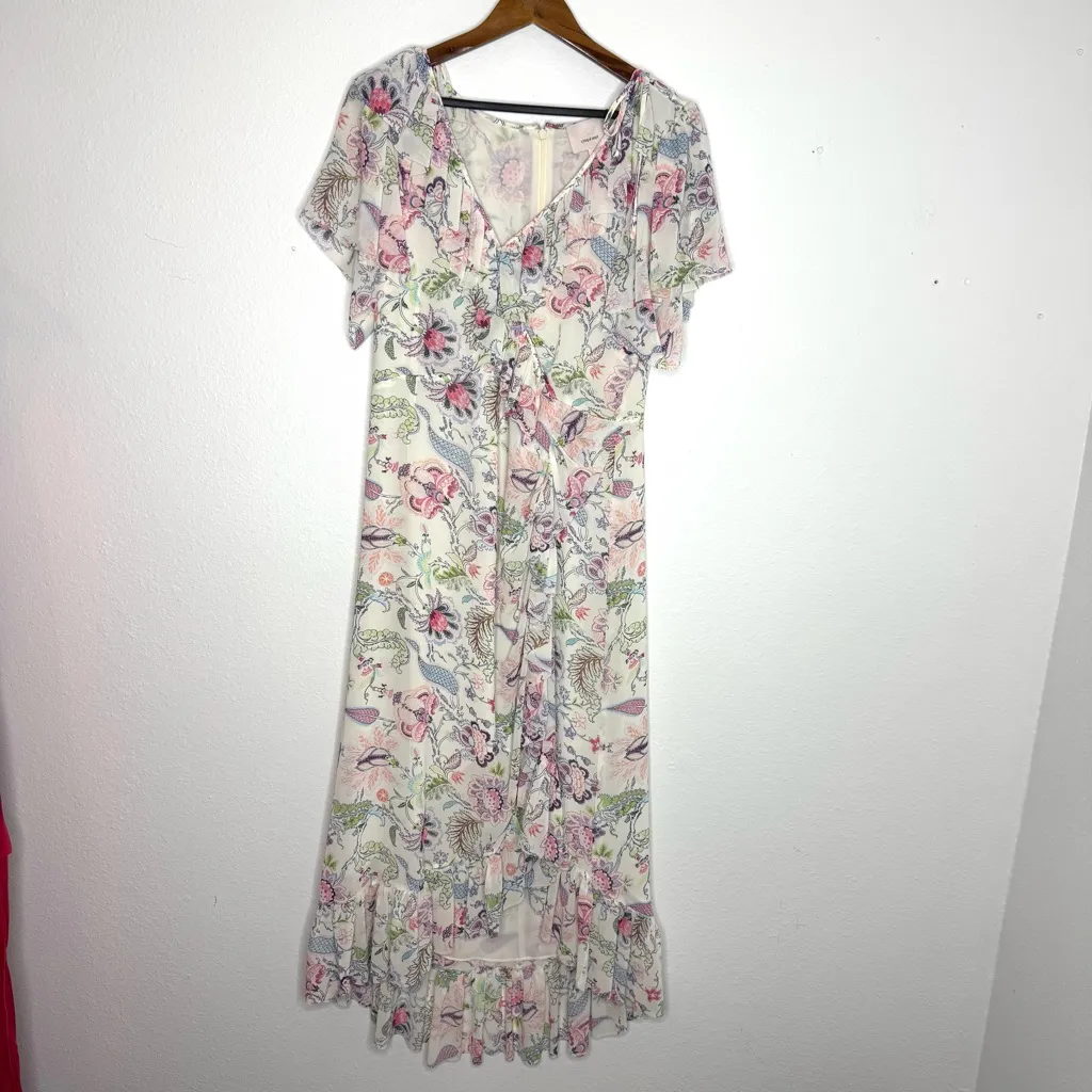 Cinq à Sept‎ Sheila Floral Ruffle - Image 3