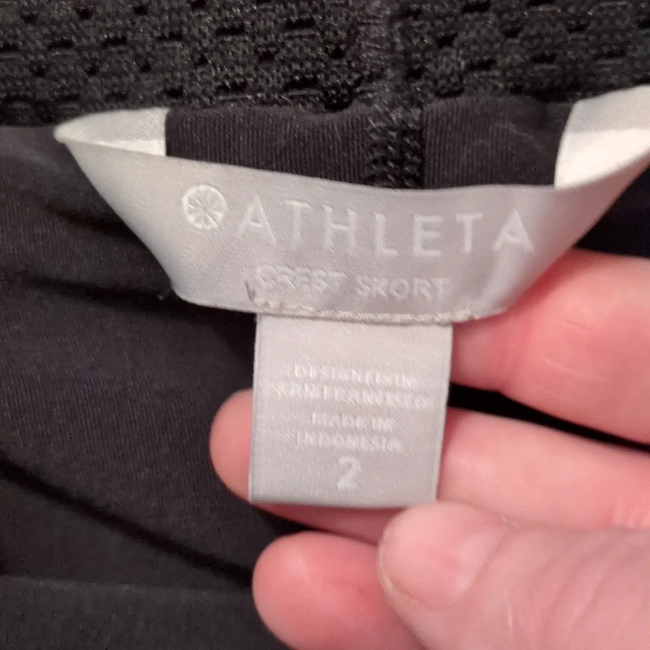 Athleta Black Crest Skort Size Small - Image 5