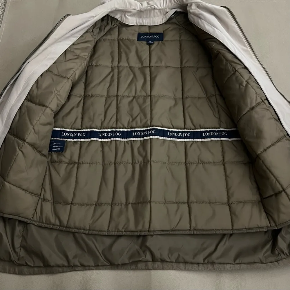 London Fog  two in one Coat with zip out puffer M - Image 7