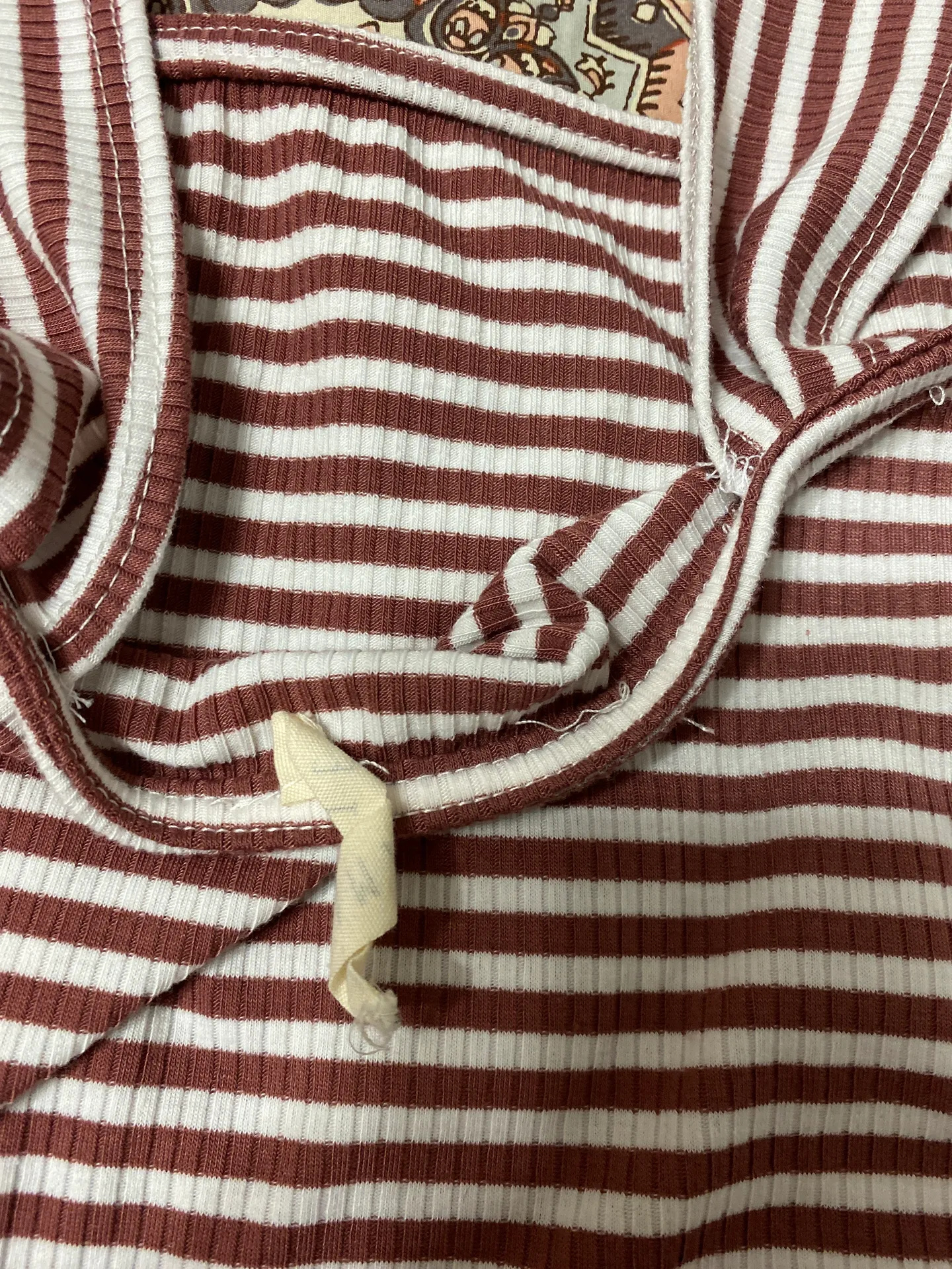 Copper Closet Striped Crop Top - Image 3