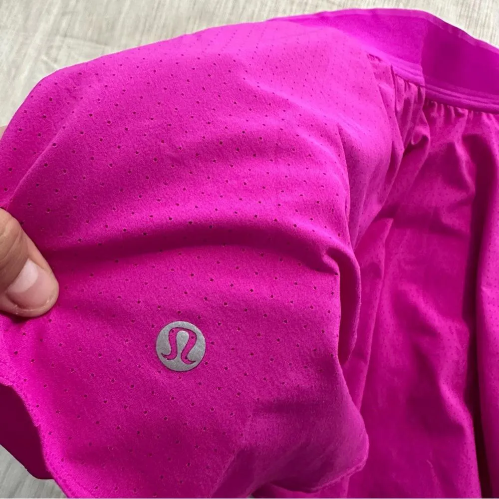 Lululemon Court Rival Perforated High Rise Tennis Skirt - Image 3