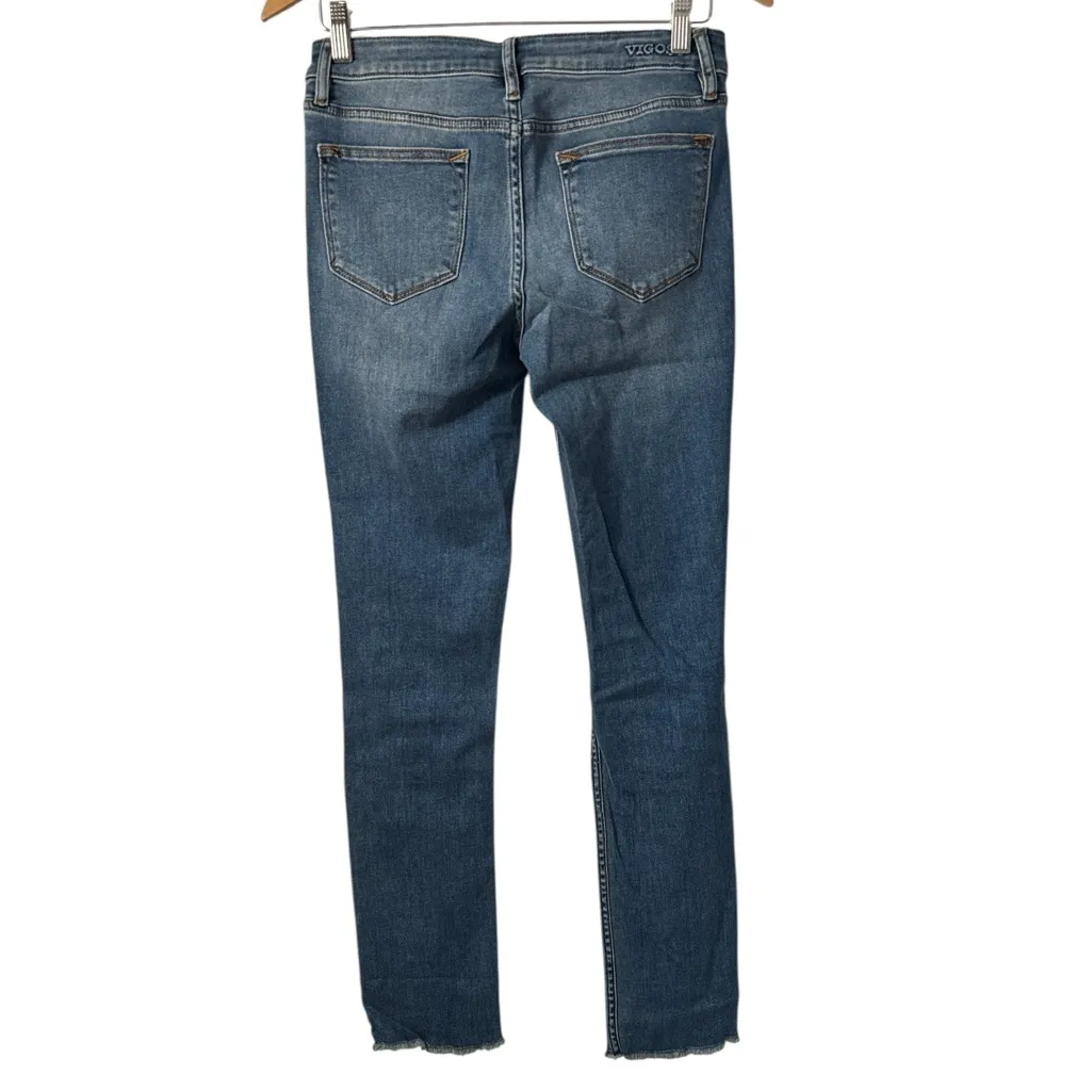 Vigoss Marley Raw Hem Skinny Jeans - Image 4