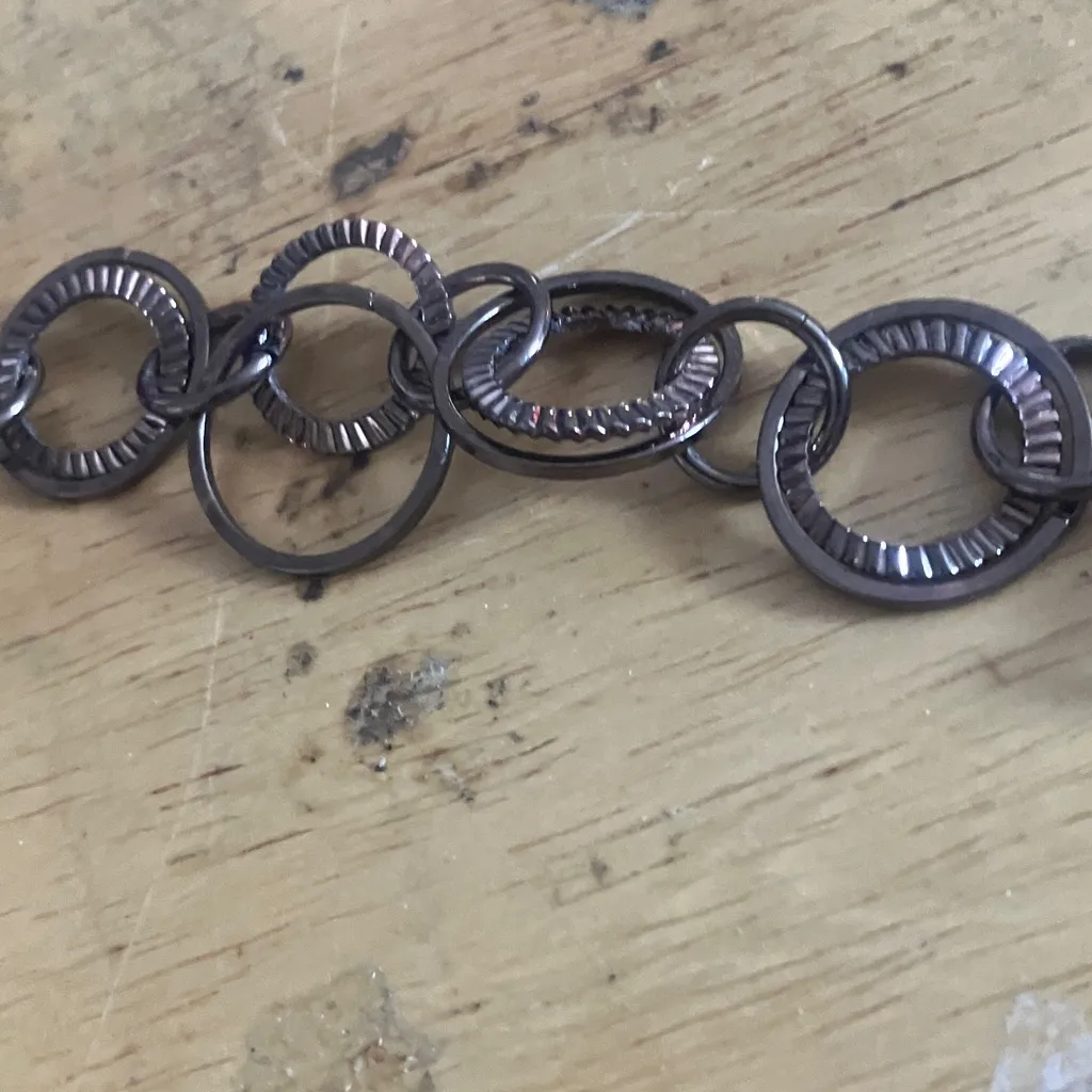 Elegant Circle Link Necklace from daisy Fuentes - Image 3