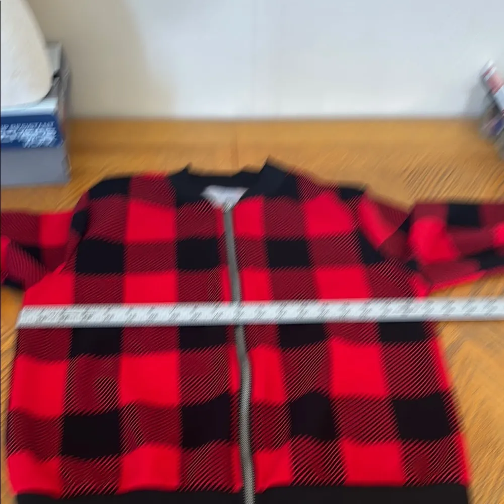 Vibrant Plaid Zip - Image 3