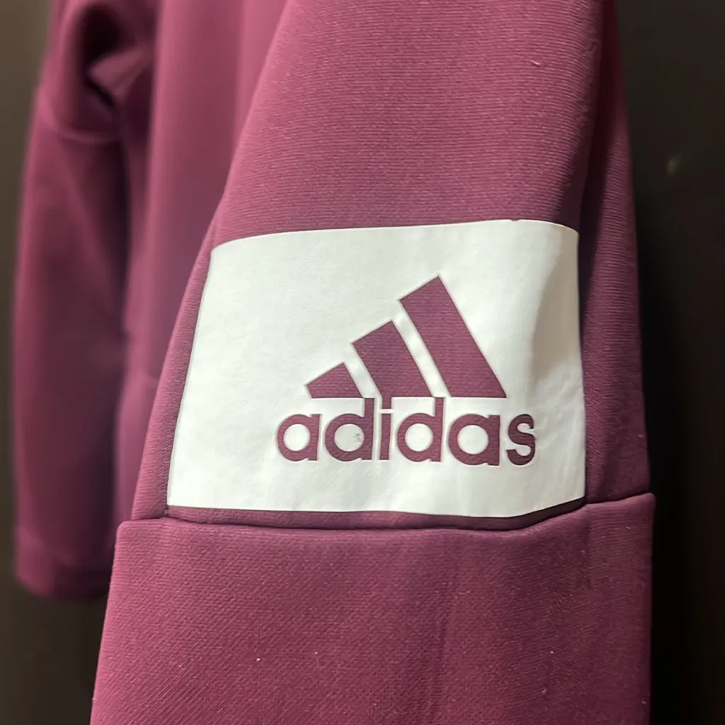 Adidas “Sample” Crewneck, Women’s, Front Pocket, Size S - Image 3
