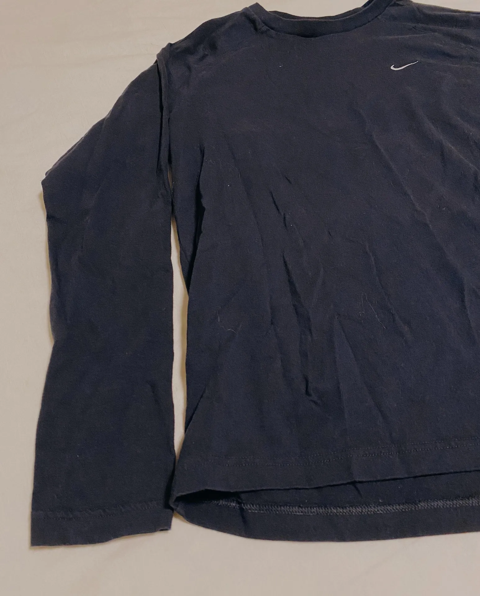 Nike Black Long Sleeve  Tee - Image 2
