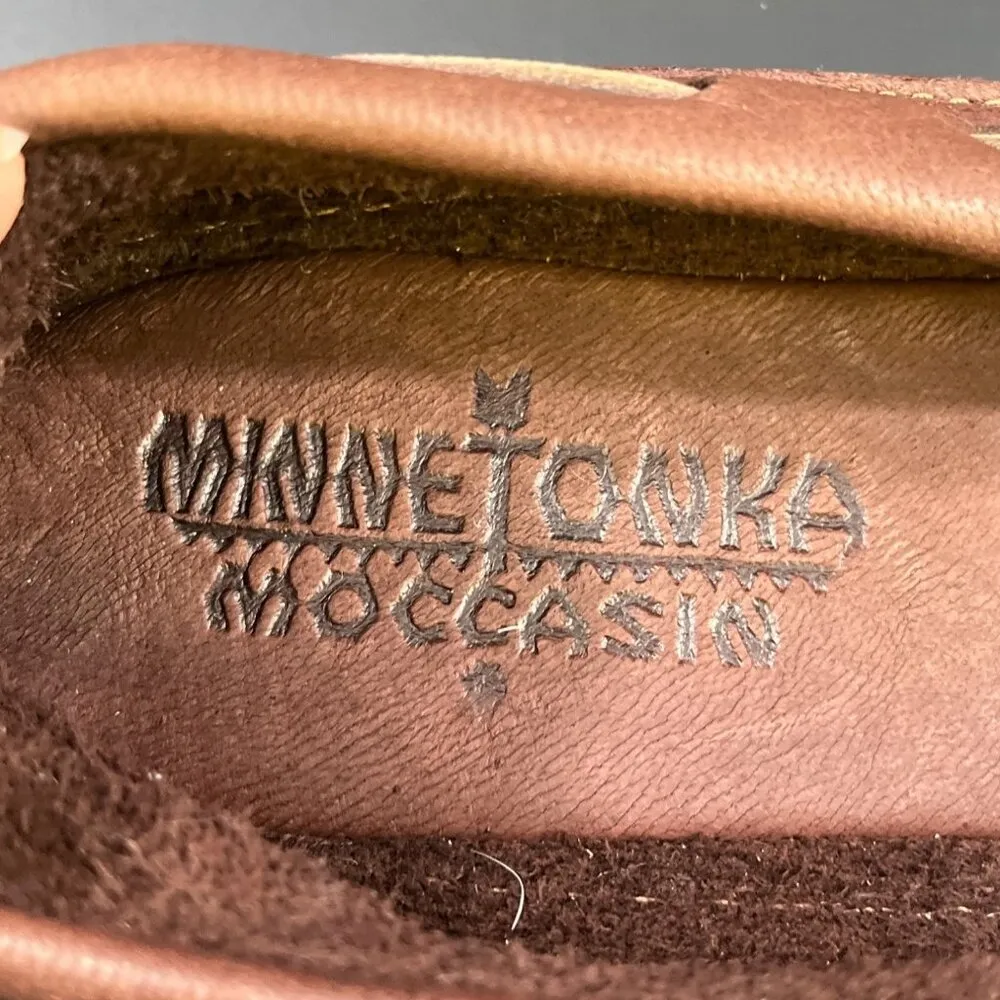 Minnetonka Moccasin Women's Brown Shoes/Loafers Size 9 SKU 5244 - Image 6