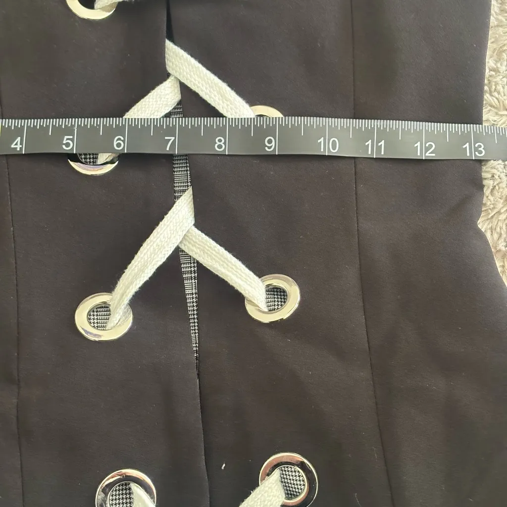 Asilio  Black and White Patterned Top - Image 7