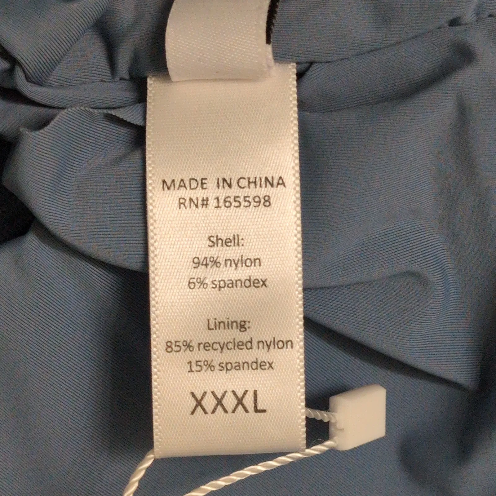 Andie Fiji One Piece Wide Rib Marlin Blue Strappy Swimwear Bathing Suit XL New - Image 8