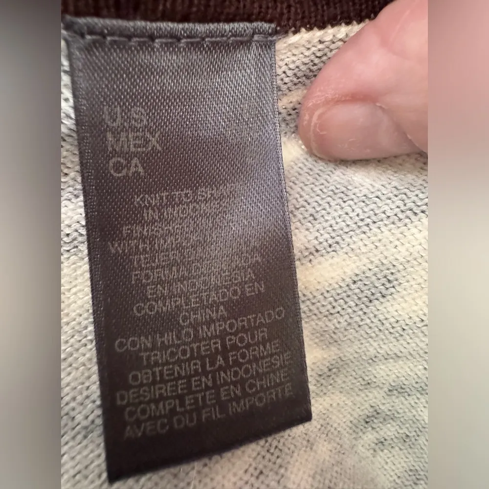 2 for $15 Liz Claiborne animal tiger print cardigan - Image 4