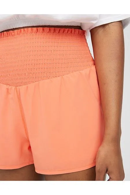 Aerie OFFLINE Smocked High-Waisted by Shorts - Image 3