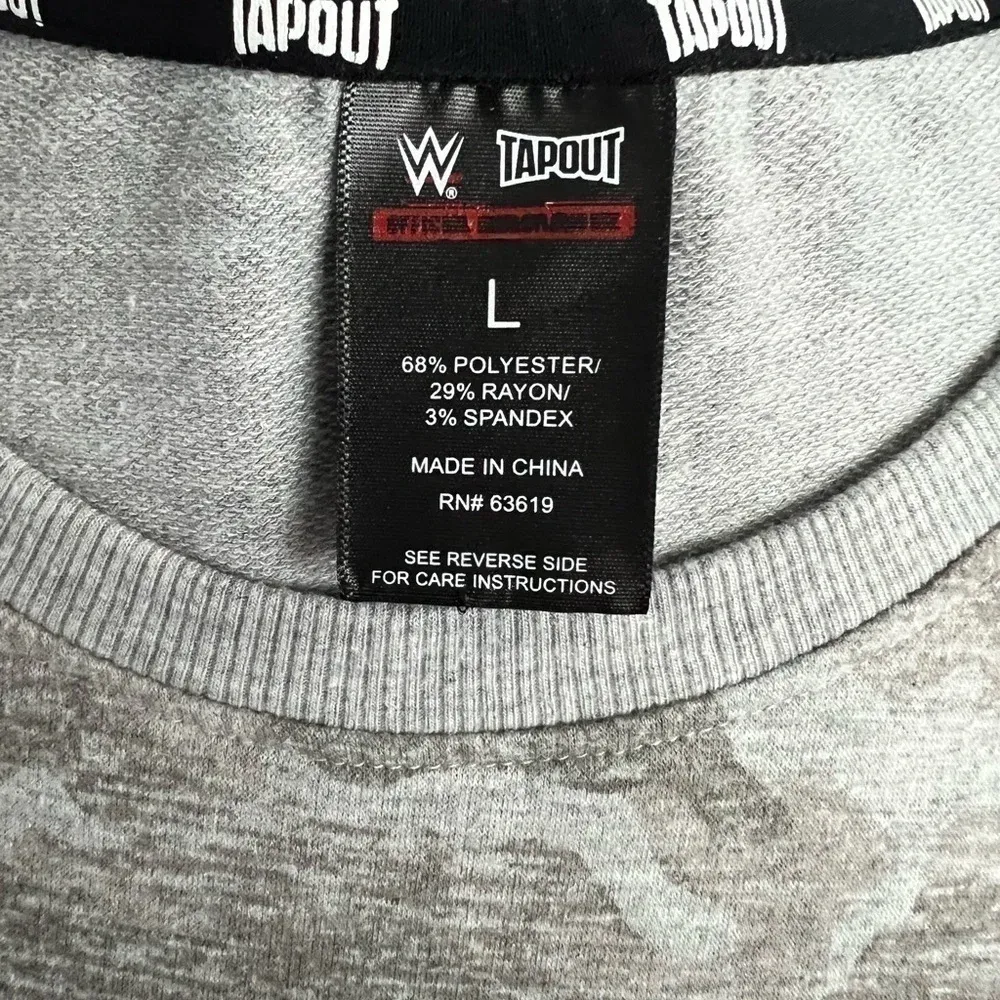 Tapout camo short‎ sleeved shirt White Size L - Image 4