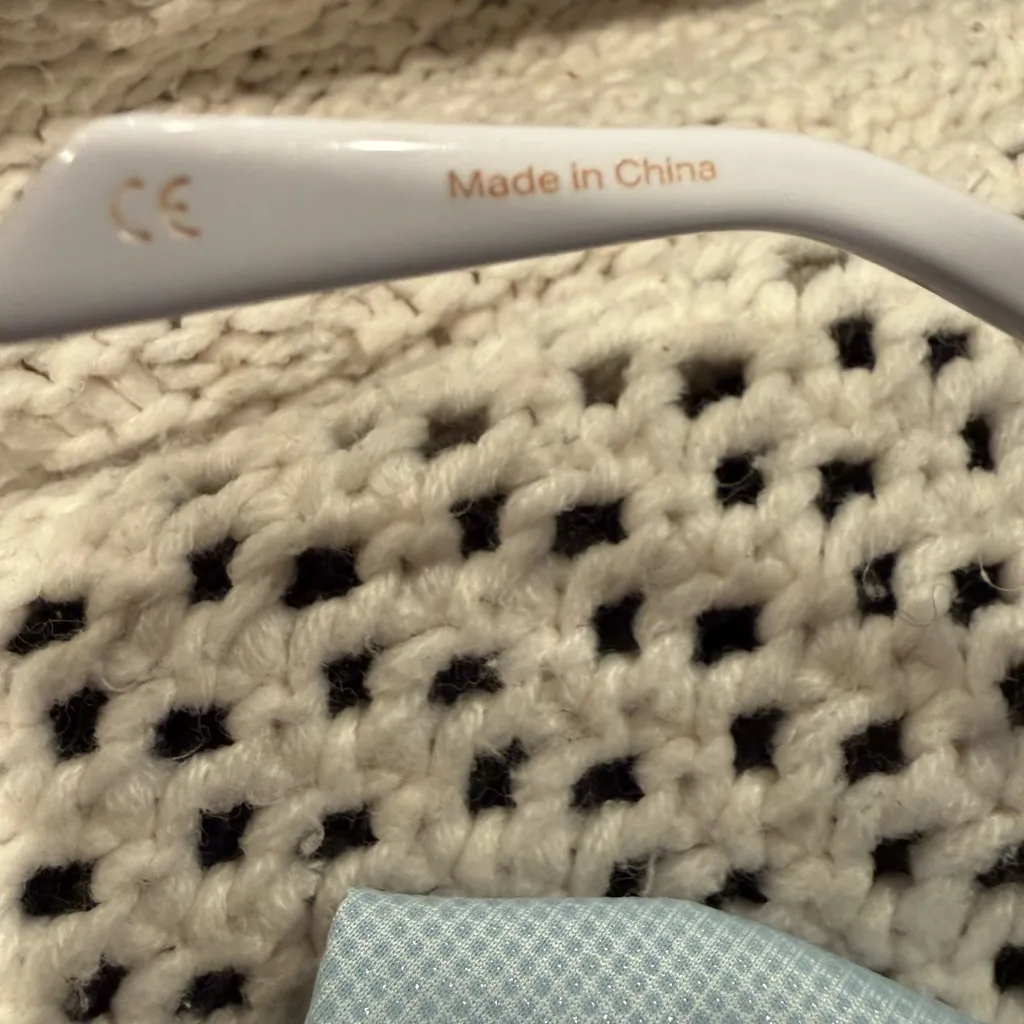 Bonnie Clyde Portal White Sunglasses - Image 9