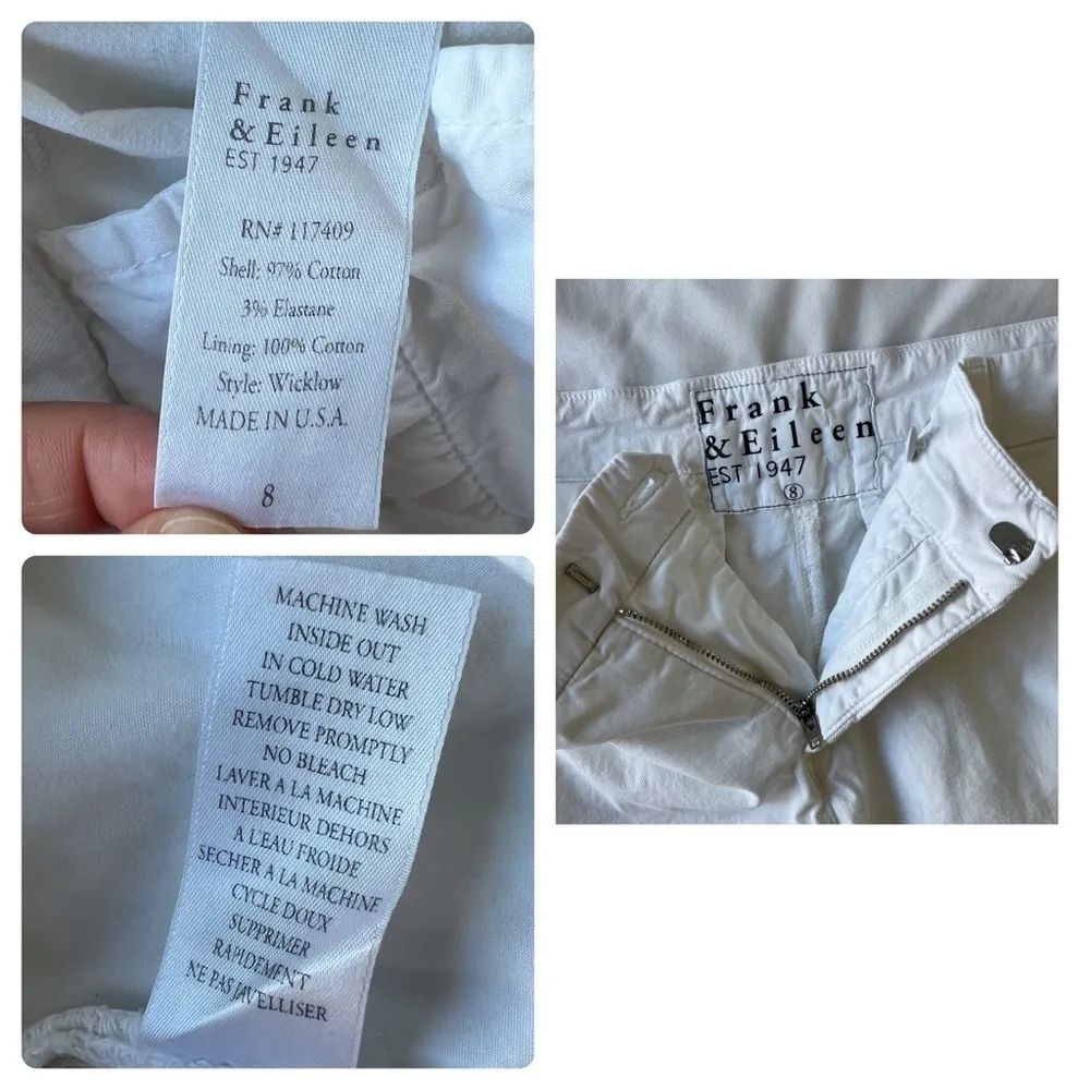 Frank & Eileen Wicklow pants white 8 - Image 16