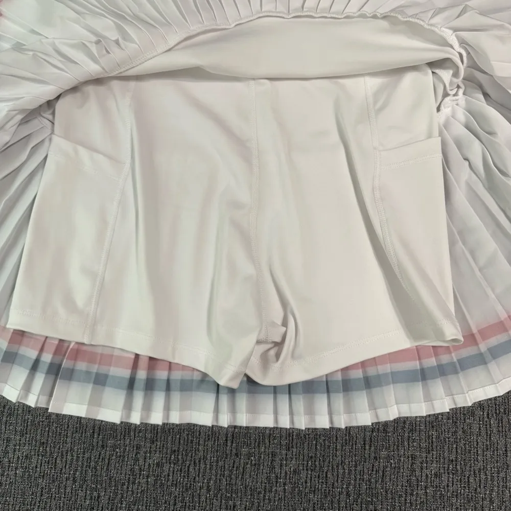 Beach Riot Women’s Gloria High Waist Mini Skirt/Skort in Americana - Image 8