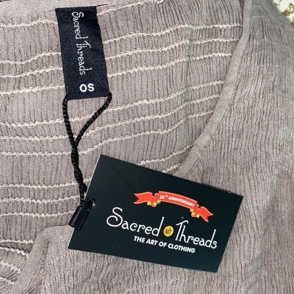 Sacred Threads one size boho maxi dress - Image 6