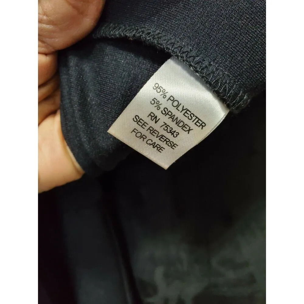 Torn by Ronny Kobo Women Black Polyester Scoop Neck Long Sleeve Top Shirt Size M - Image 11