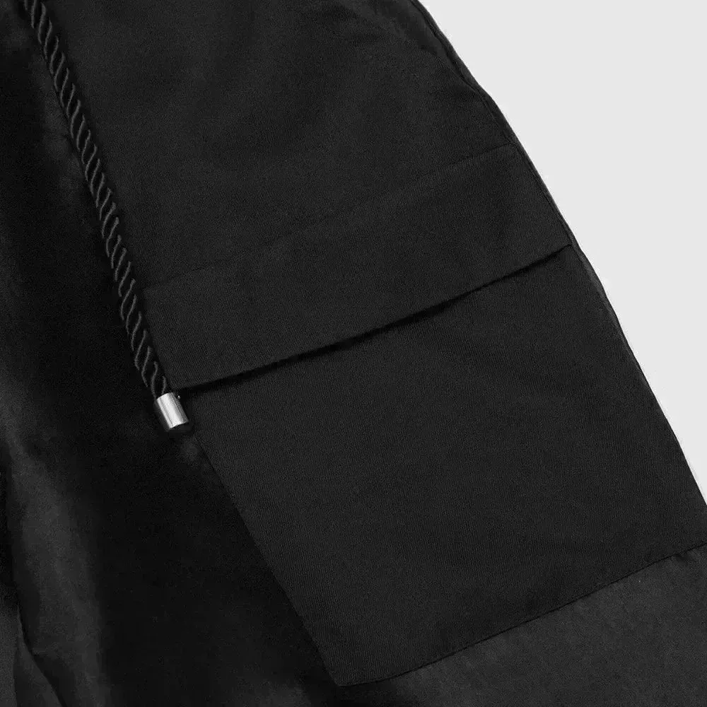 Maniere De Voir Manière de voir Black Organza Cargo Trousers Tailored Cargo size L - Image 5