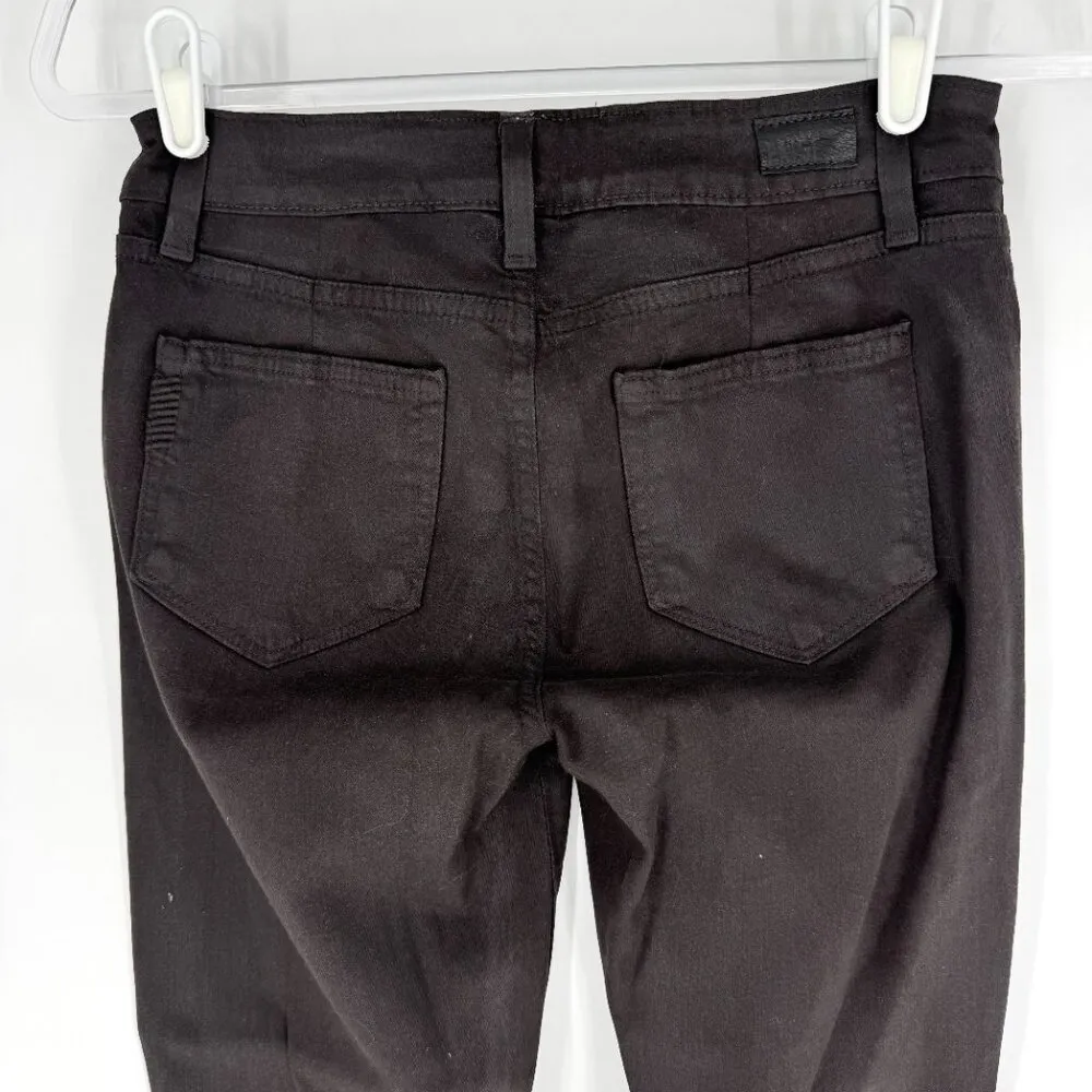 Paige Denim Verdugo Ultra Skinny Jeans Chocolate Brown Size 28 - Image 4