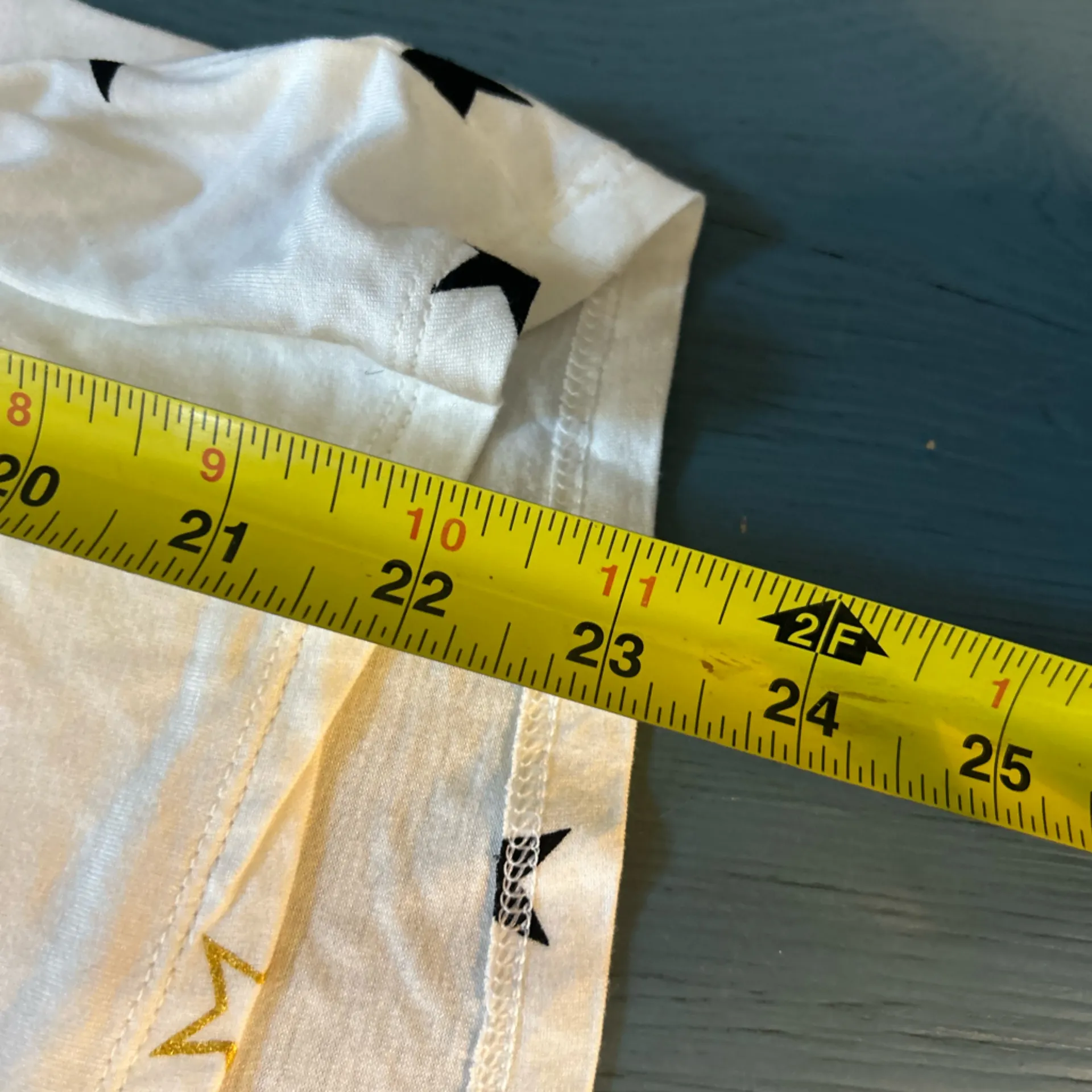 GAP White Star Pattern Short Sleeve Tee | Size Small - Image 8