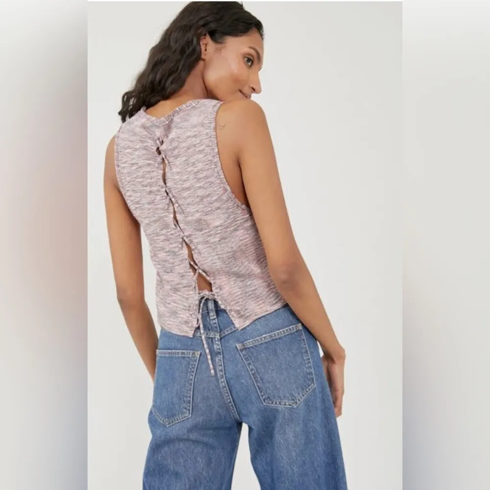 NWT Free People Best of Us Sweater Tank Top - Image 3