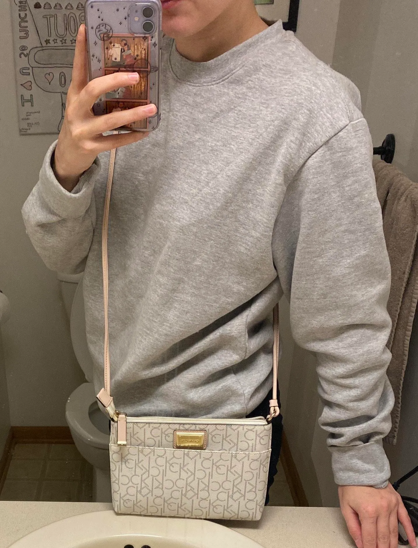 Calvin Klein Small  Crossbody Purse - Image 2