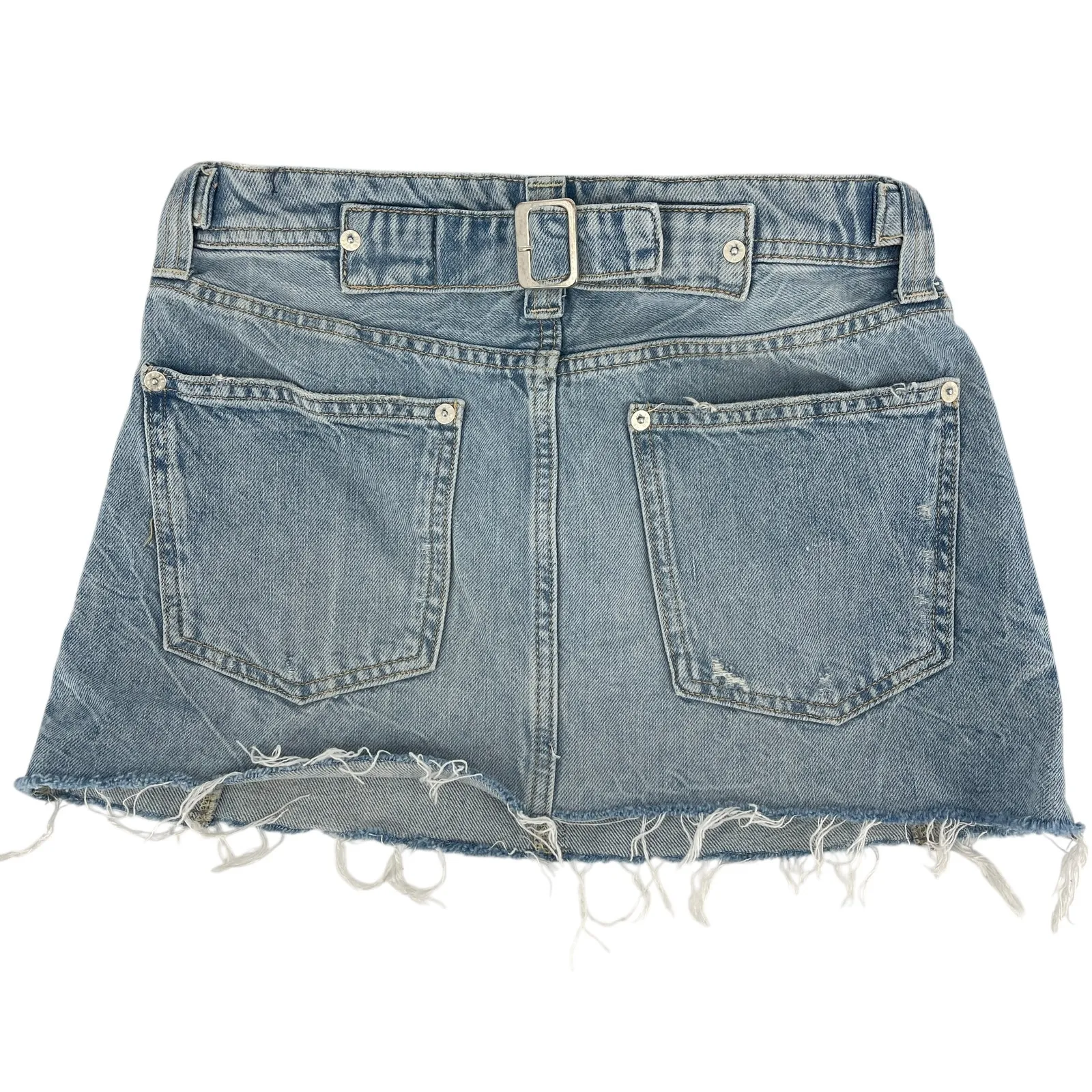 Free People We The Free x REVOLVE Izzie Denim Mini Skirt Size 25 boho girlie - Image 5