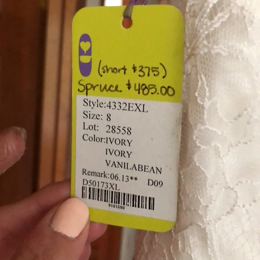 NWT Encore by Watters gown White Size 8 - Image 8