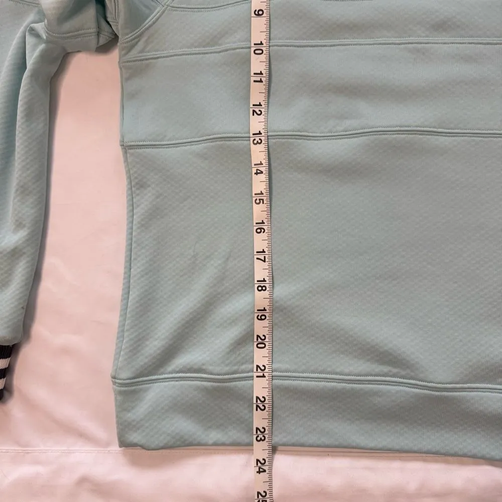 Cotopaxi Women Bandera Crew Technical Fleece Sweatshirt Aqua Size S Travel Gorp Blue - Image 10