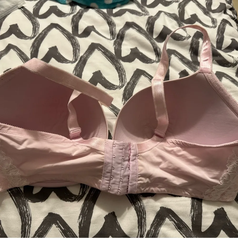 Torrid Pink Push up Plunge Bra - Image 2
