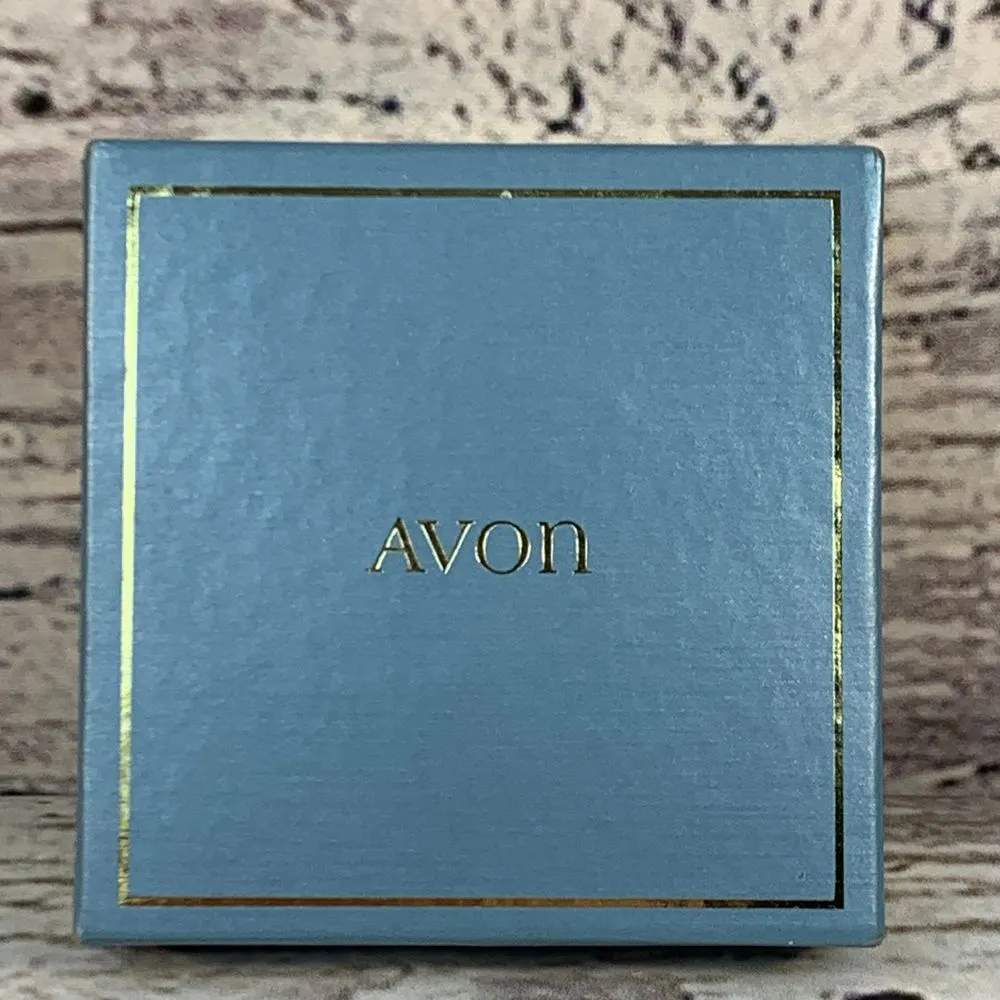 Avon Golden Leaf Pin Vintage Perfume Glace Holder Brooch Pearl Accent‎ Jewelry Gold - Image 6