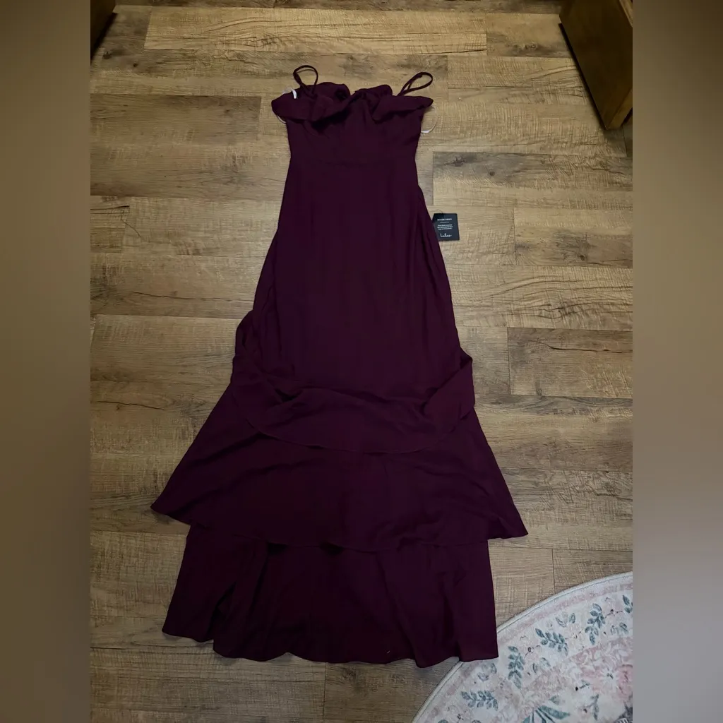 Lulus Lively Evenings Plum Purple Sleeveless Tiered Maxi Dress - Image 5