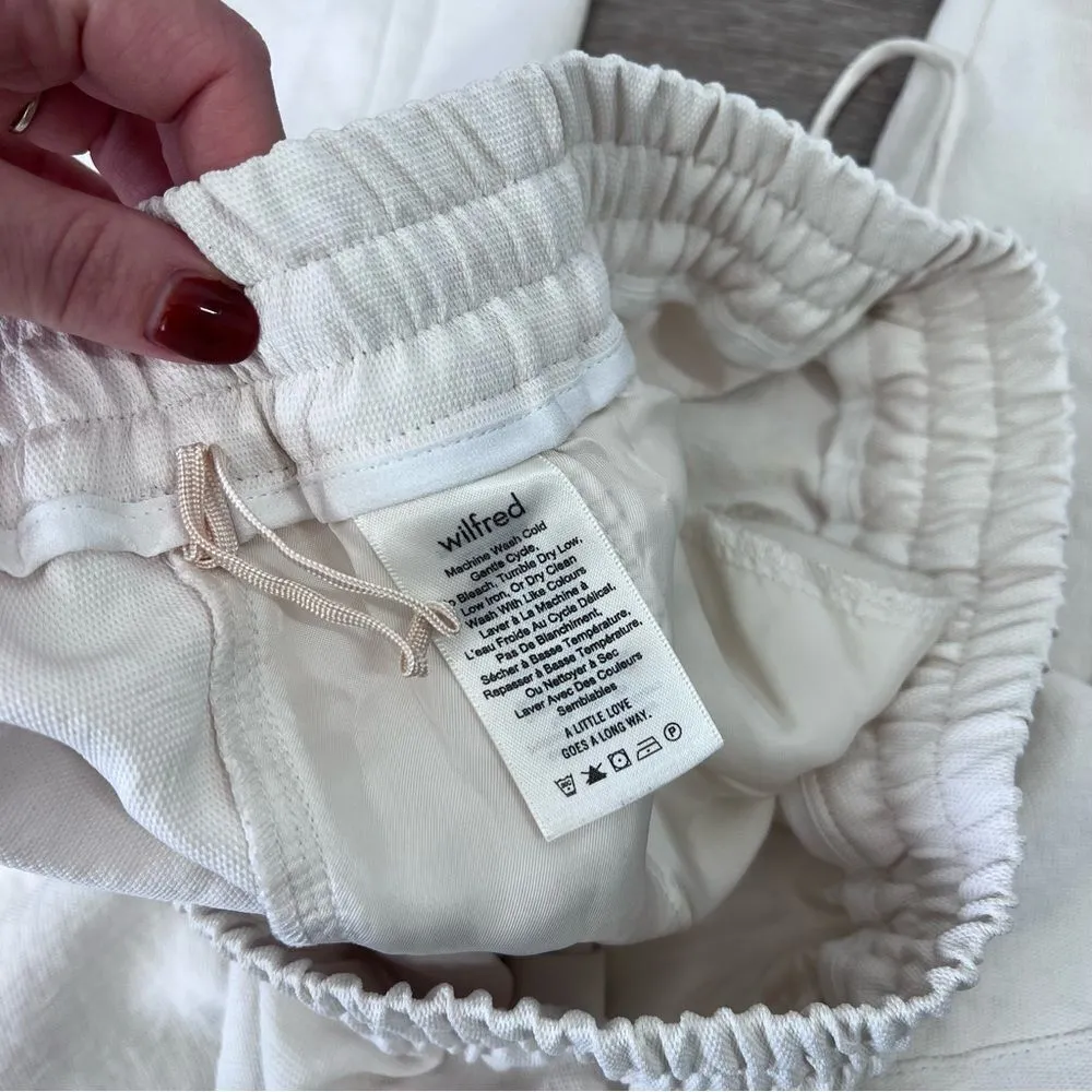 Wilfred Aritzia ‎ white joggers - Image 4