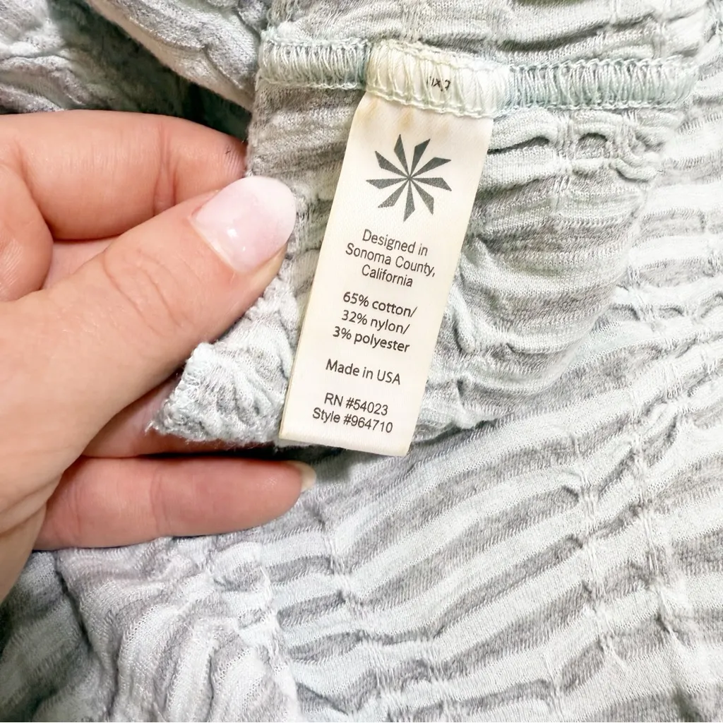 Athleta Textured Infinity‎ Scarf Lot – Blue & Light Green Soft Knit Scarves - Image 8