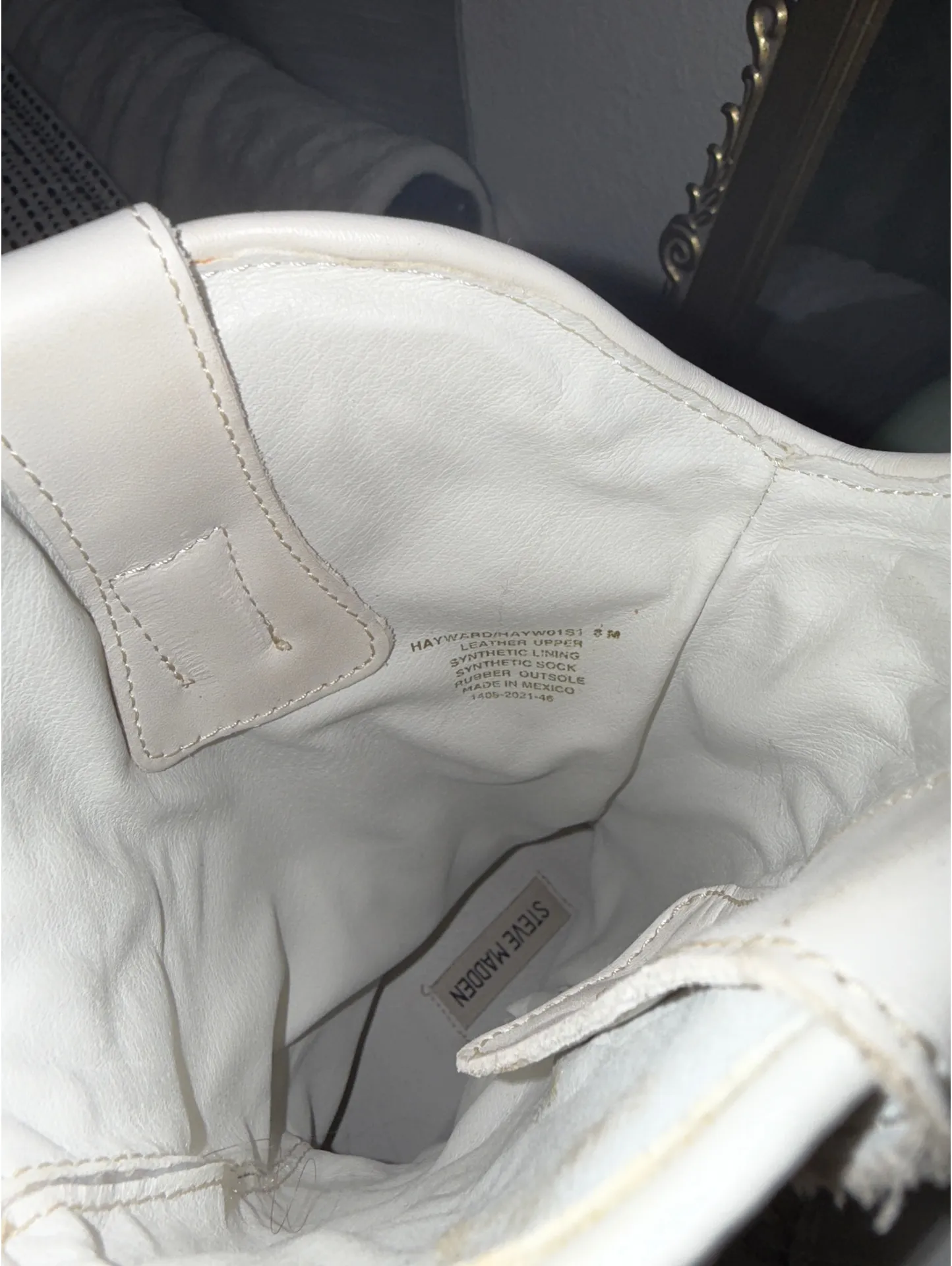 Steve Madden  Women's White Cowboy boots - Image 4