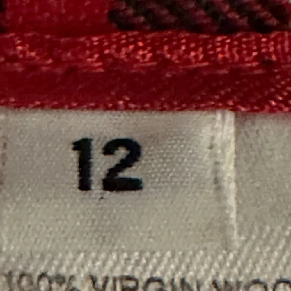 Vintage Pendleton Red Tartan Plaid 100% Virgin wool pleated skirt Size 12 Petite - Image 2