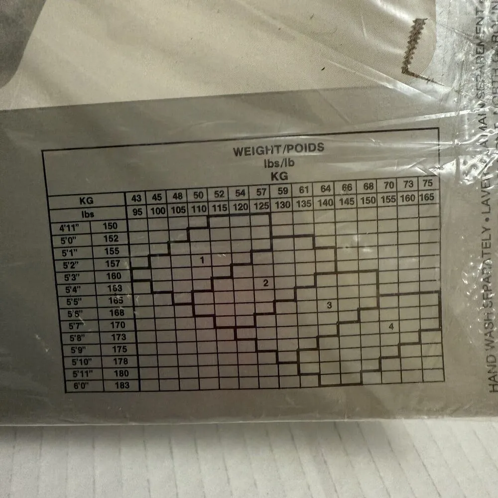 Vintage Christian Dior Pantyhose Alabaster Size‎ 2 Diorissimo Control Top 4533 - Image 5