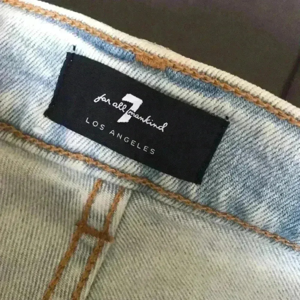7 For All Mankind High Waist Jeans - Image 2
