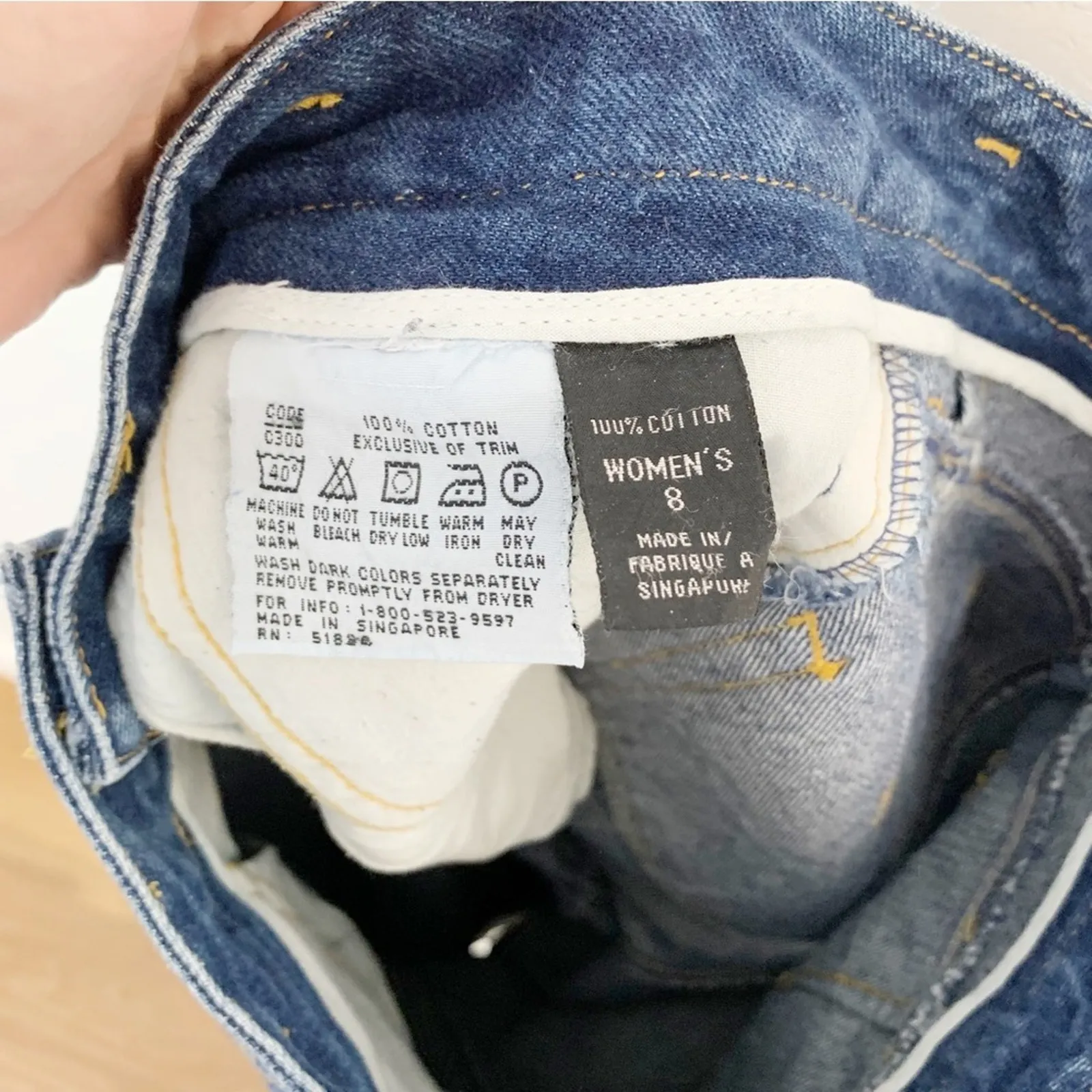 Vintage Patagonia Pleated Mom Jeans Y2K Sz 8 - Image 4