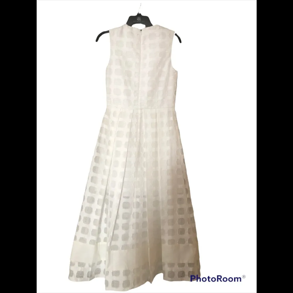 Alexis White Cotton Dress - Image 2