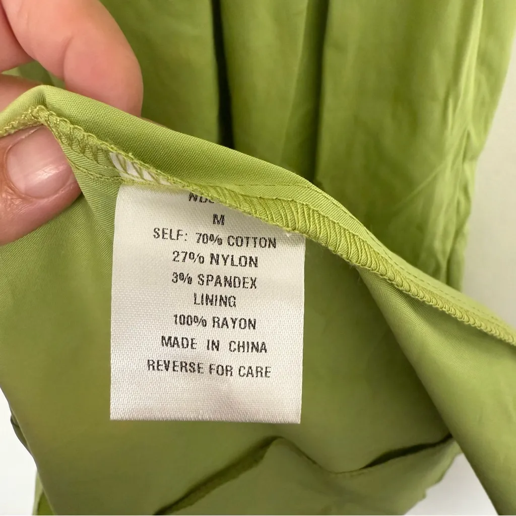 Lumière Green Tie Back Midi Dress - Image 11