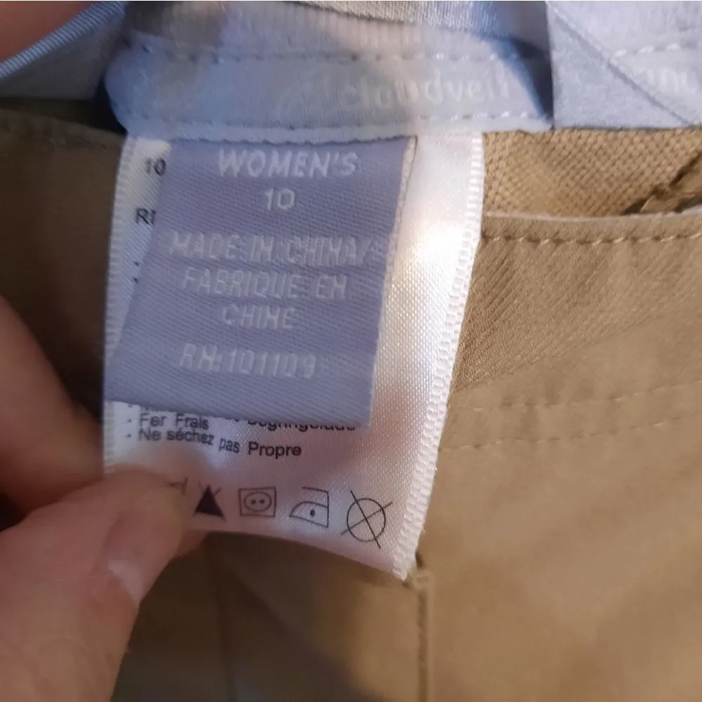 Cloudveil Soft shell Womens Pants Size 10 Tan - Image 5